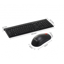 聯(lián)想（lenovo） M120Pro無線鍵盤鼠標套裝 無線鍵鼠套裝 辦公鼠標鍵盤套裝電腦鍵盤筆記本鍵盤
